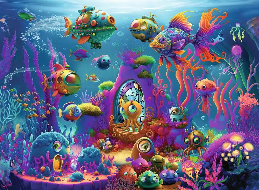 150pc Puzzle - Alien Ocean