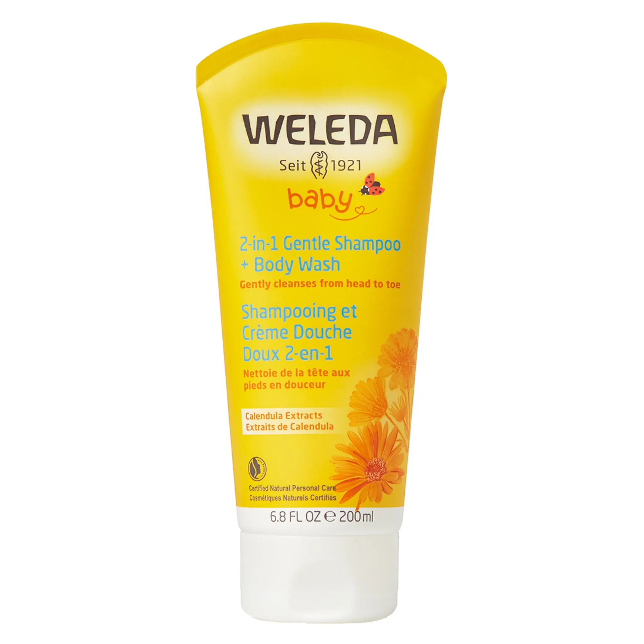 2-in-1 Gentle Shampoo   Body Wash - Calendula