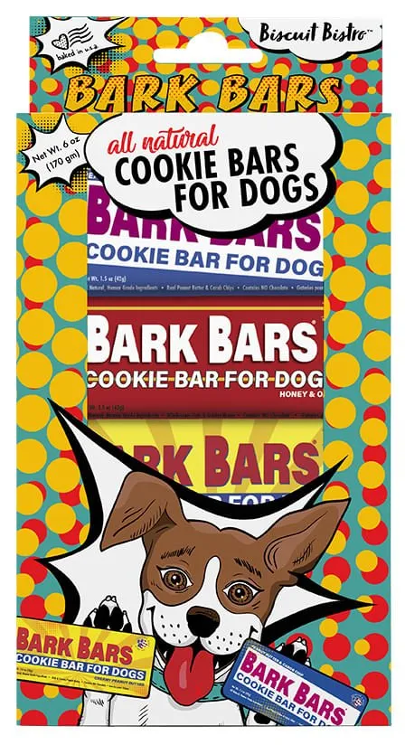 4-pk Bark Bars Cookie Bars, Variety Pack