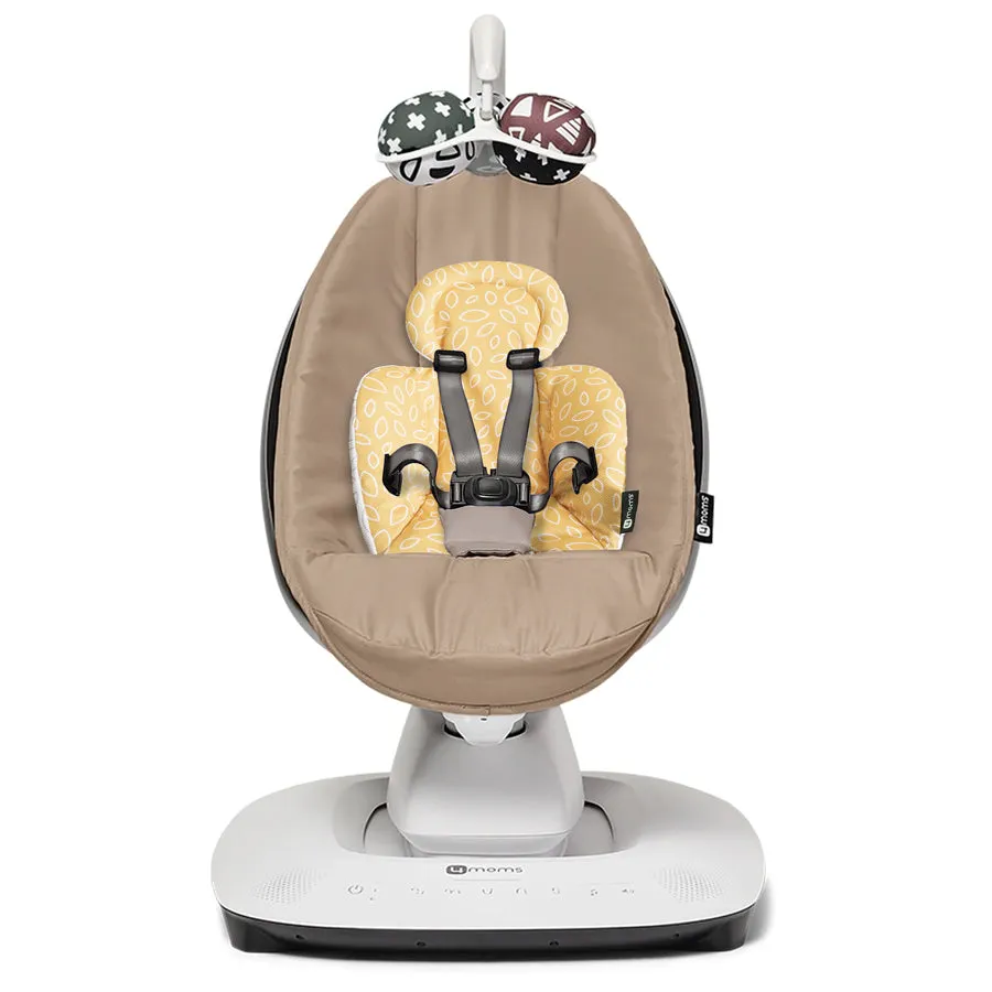 4Moms Mamaroo Multi-Motion Baby Swing (Sandstone)   Newborn Insert