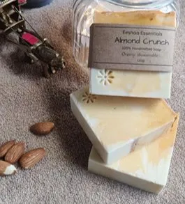 Almond Crunch Handmade Soap