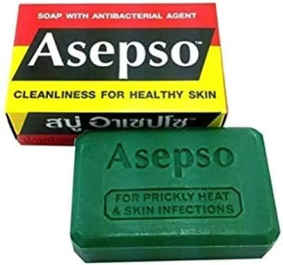 Asepso Antibacterial Antiseptic Original Soap 80g