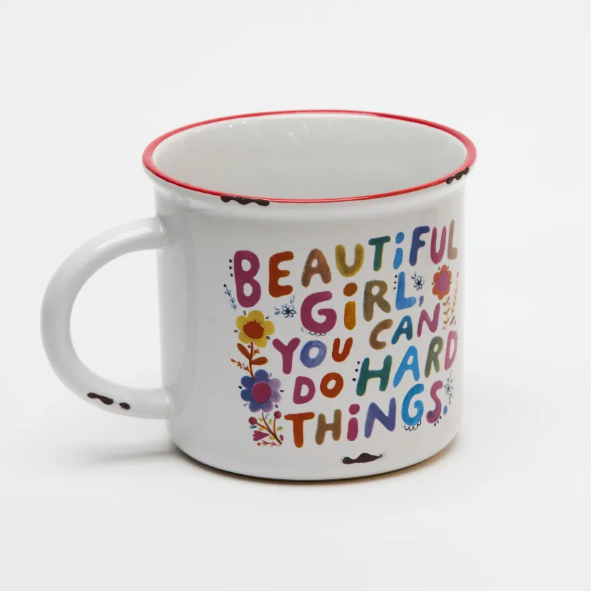 Beautiful Girl Can Do Mug