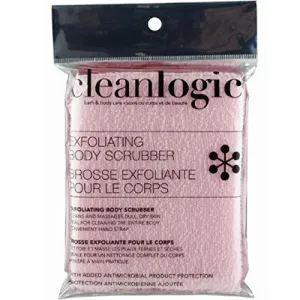 CLEANLOGIC - Large Exfoliating Body Scrubber Assorted Colors - 1 Count