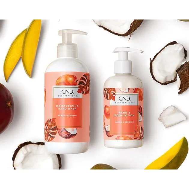 CND - Scentsations Mango & Coconut Handwash Lotion Duo