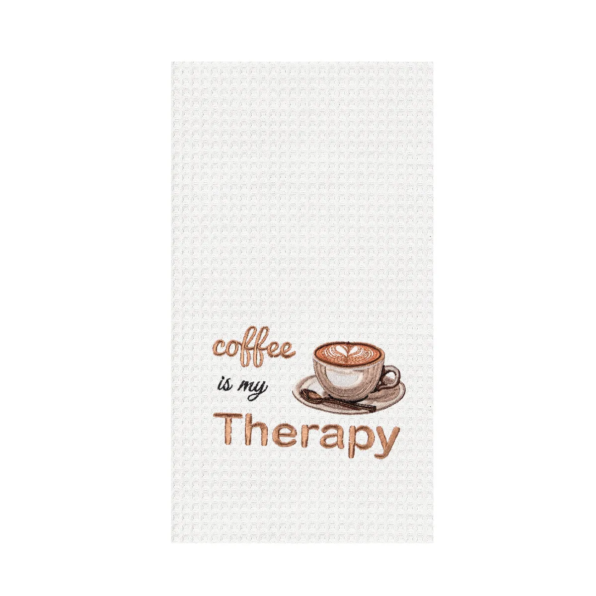 Coffee Is My Therapy Kitchen Towel