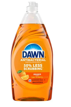 Dawn Anti-Bacterial Dish Soap Orange Scent 28oz