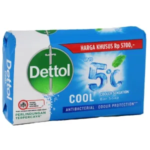 Dettol Cool Antibacterial Bar Soap 100g