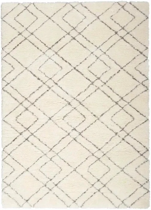 Dreamy Shag DRS07 Ivory Rug