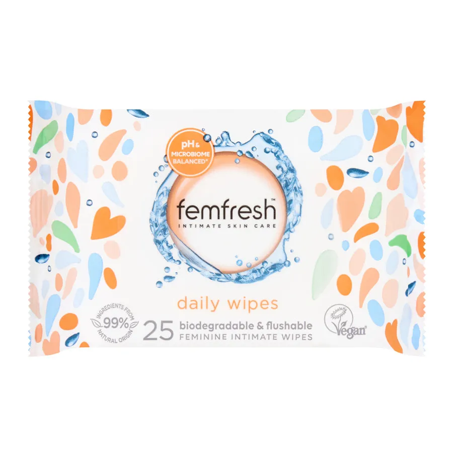 Femfresh Freshening & Soothing Cloths (25 Pack)