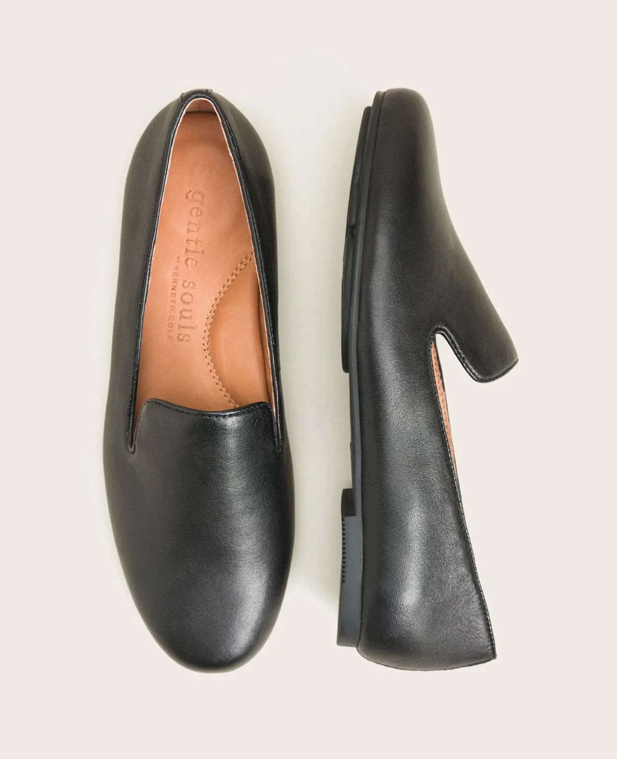 GENTLE SOULS - Eugene Leather Loafer Flat