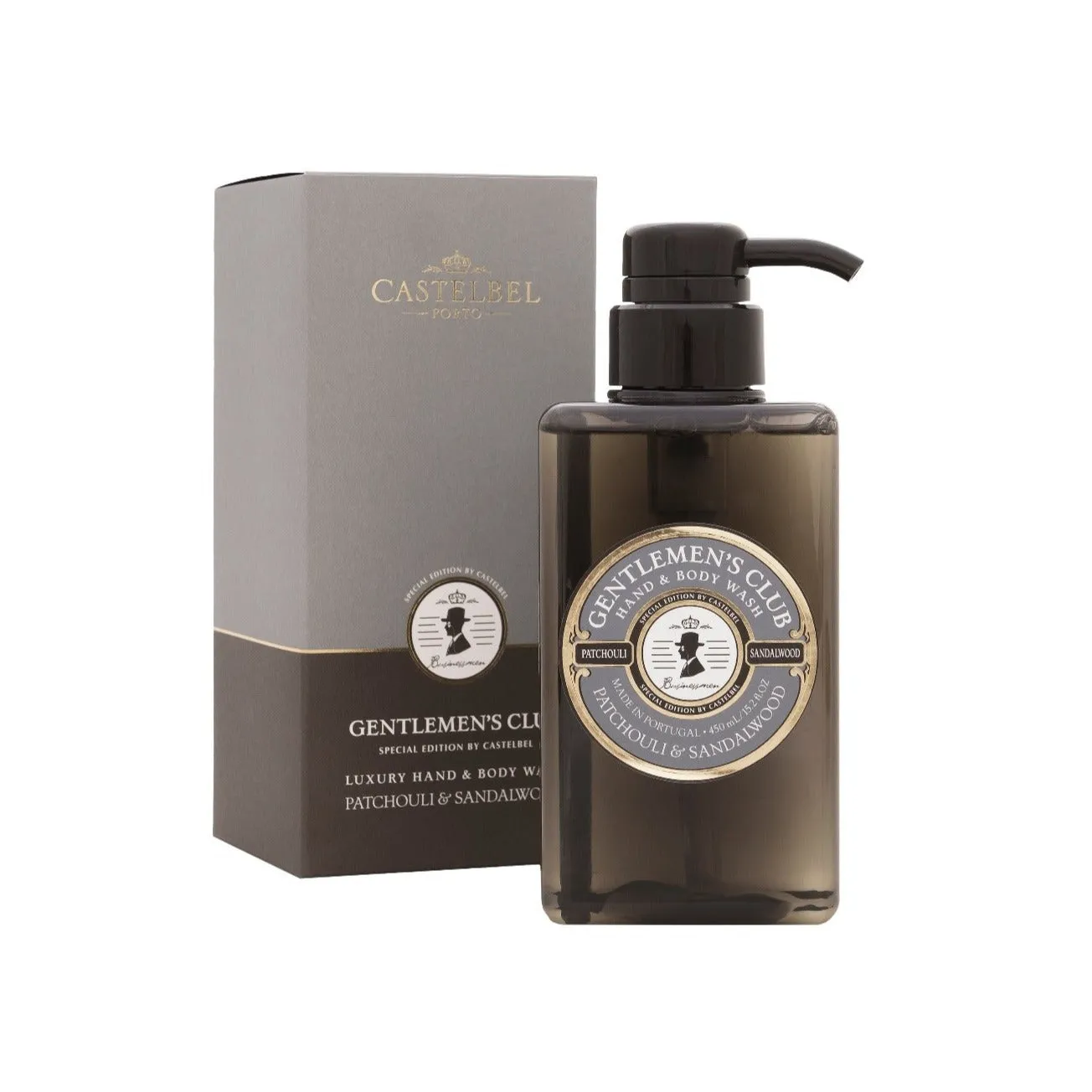 Gentlemen's Club 'Patchouli And Sandalwood' Luxury Hand & Body Wash