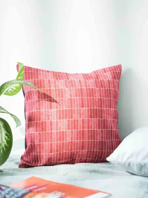 Geometric Pattern Cotton Cushion Cover