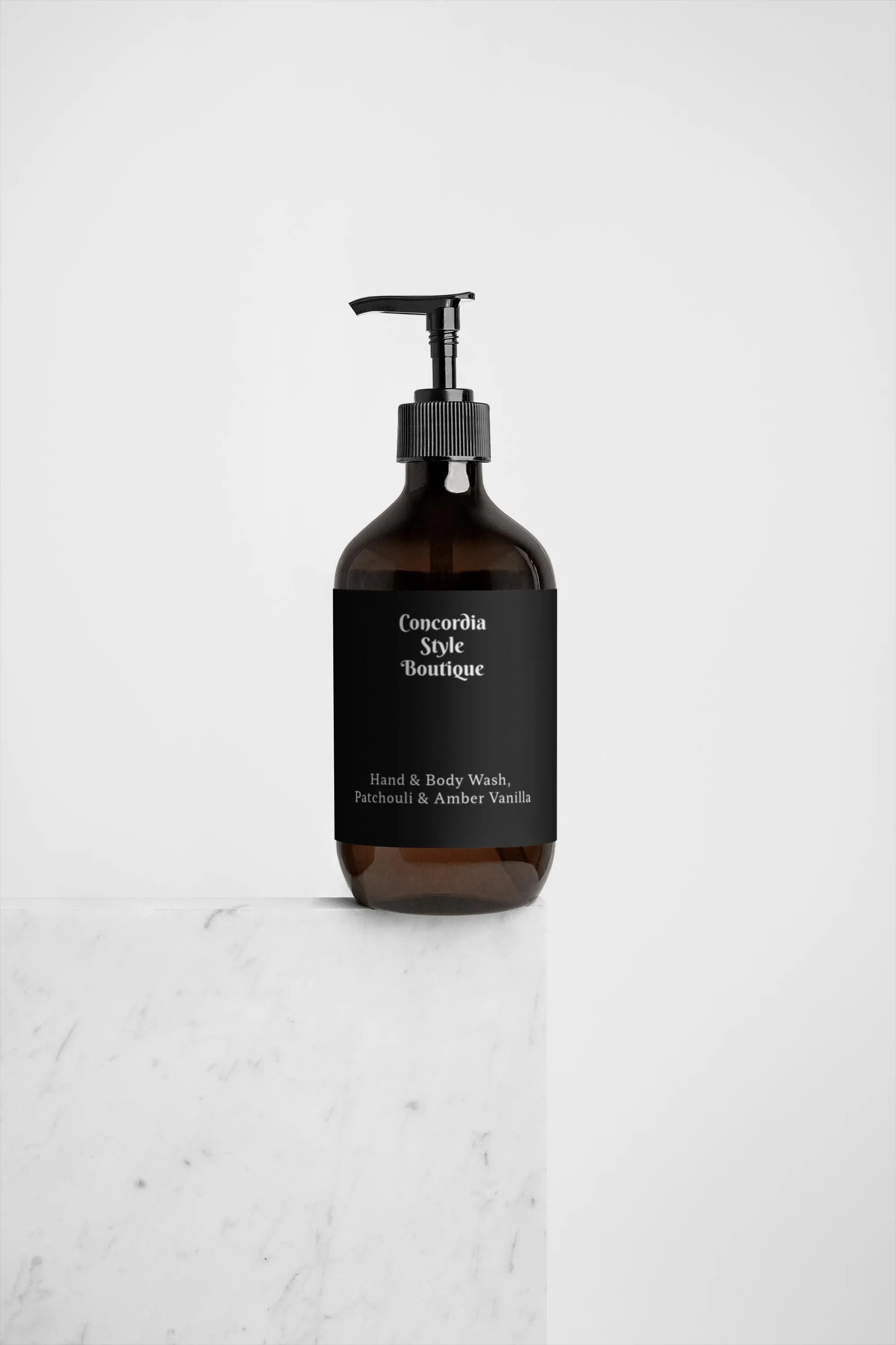 Hand & Body Wash, Patchouli & Amber Vanilla