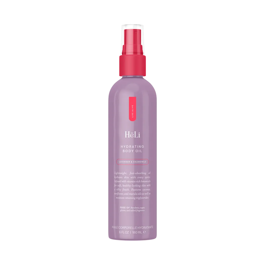 HēLi Hydrating Body Oil - Lavender & Chamomile