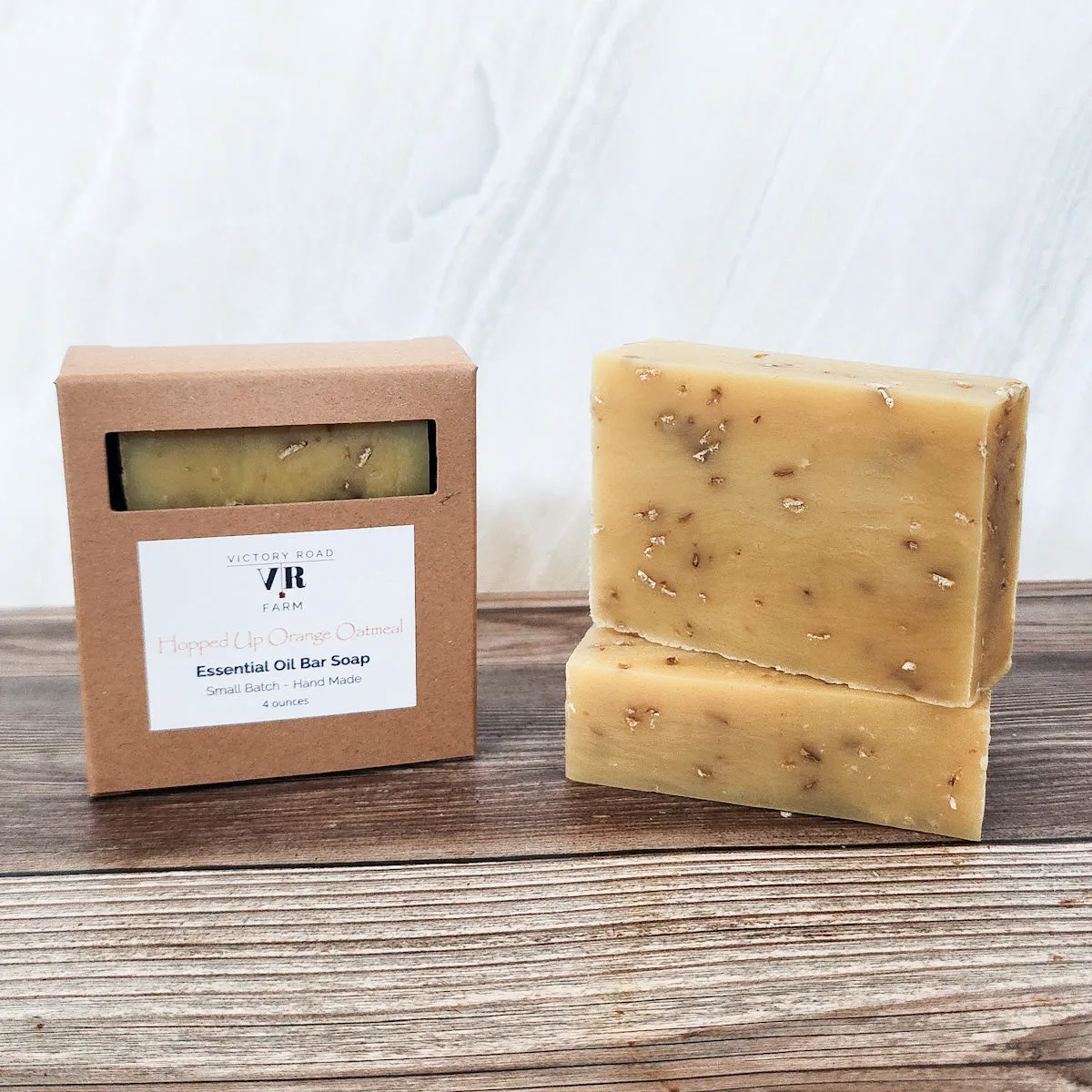 Hopped Up Orange Oatmeal Essential Oil Bar Soap