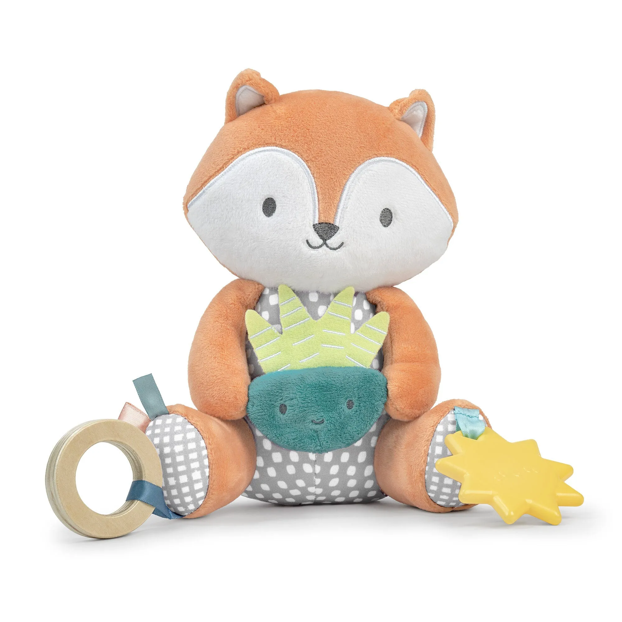 inGenuity - Calm Springs™ Plush Activity Pal – Kitt™