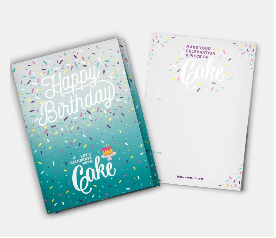 Insta Cake Cards