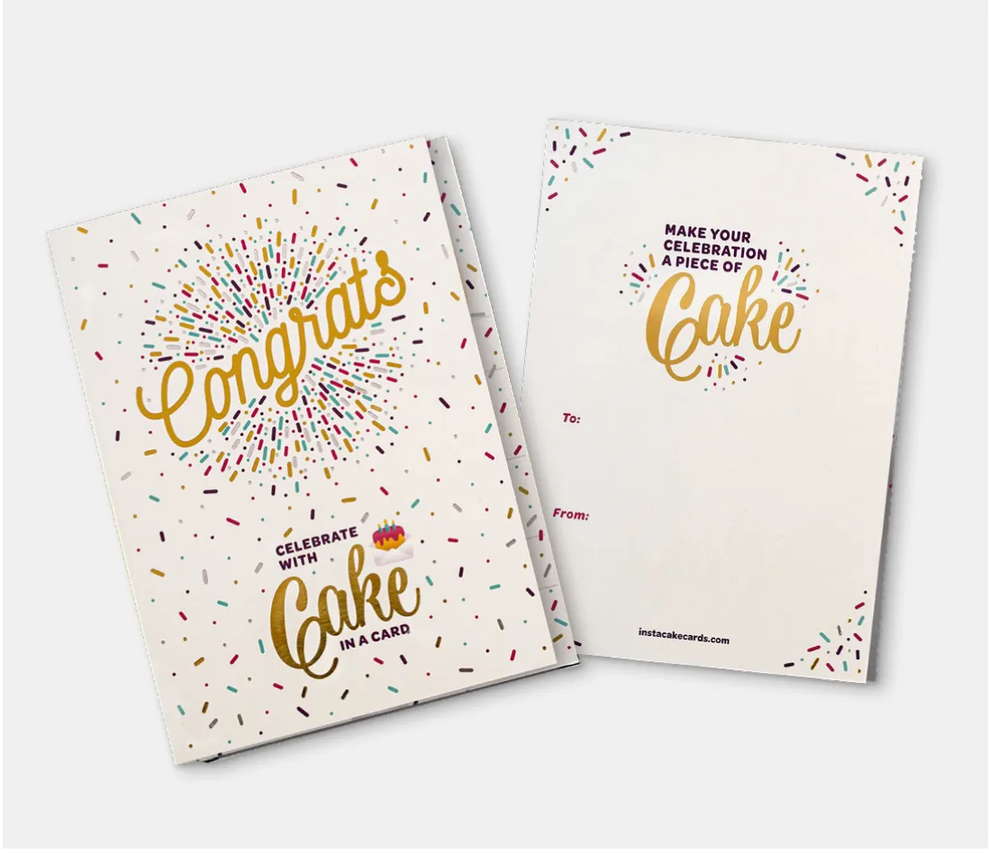 Insta Cake Cards