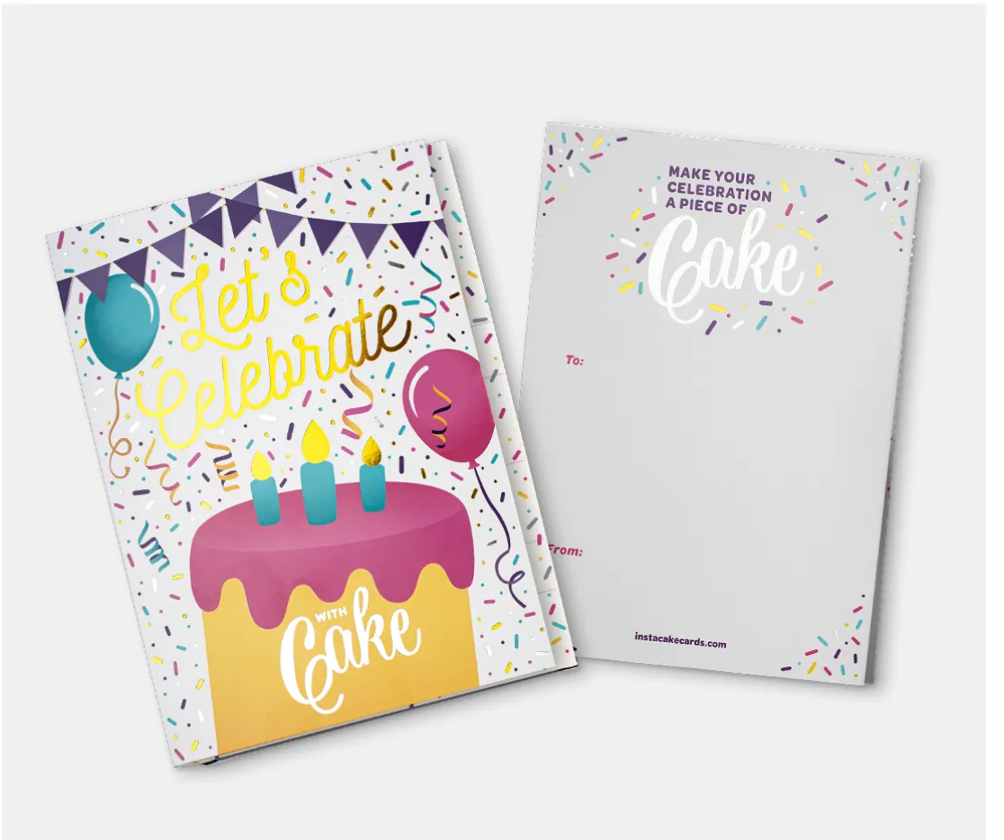 Insta Cake Cards