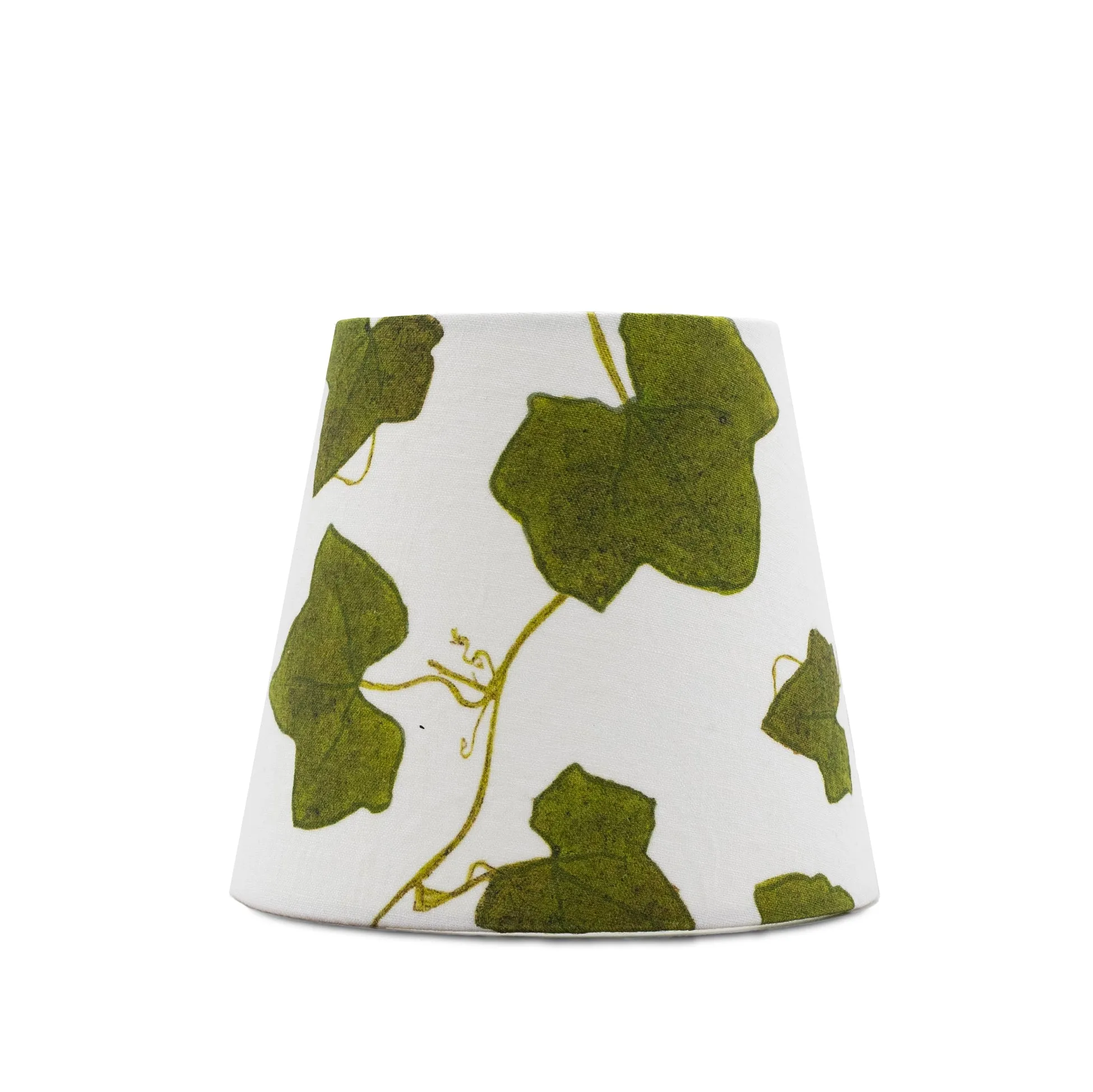 'Ivy' Linen French Drum Lampshade, 13cm