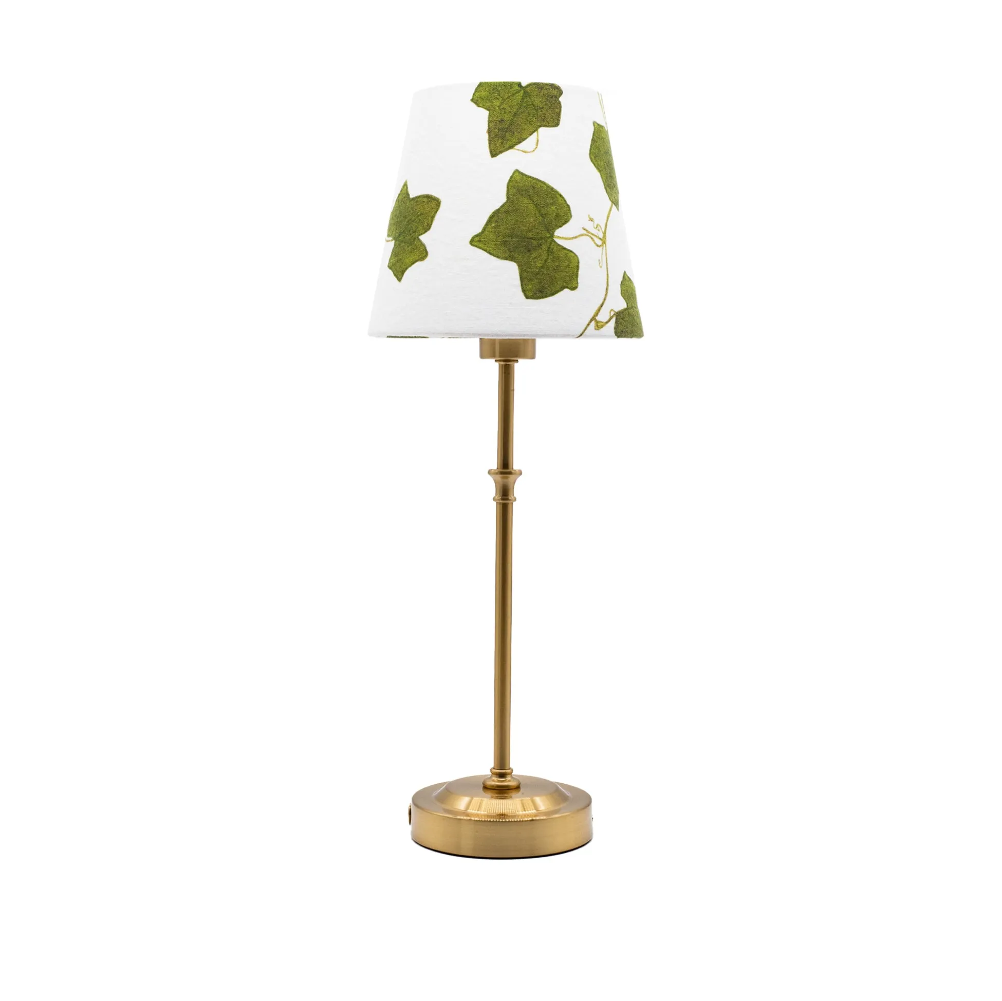 'Ivy' Linen French Drum Lampshade, 13cm