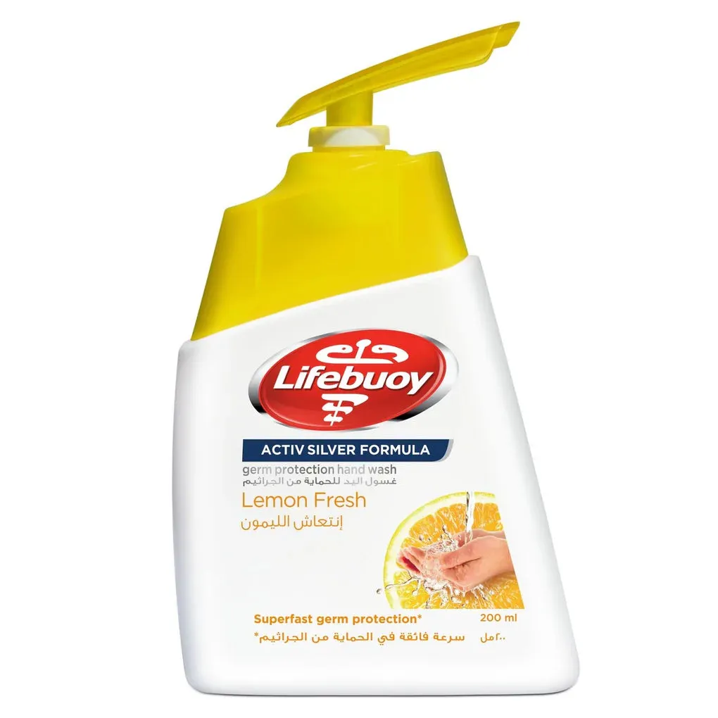 LIFEBUOY Active Silver Formula Hand Wash 200ml