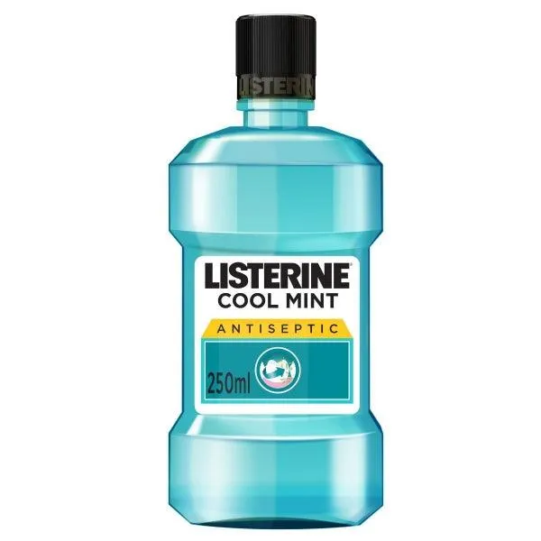 LISTERINE COOL MINT ANTISEPTIC M/W 250ML