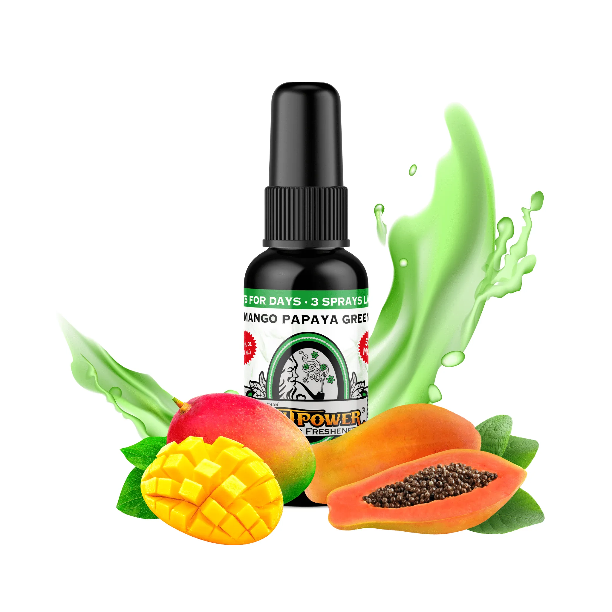 Mango Papaya Green Air Freshener Spray