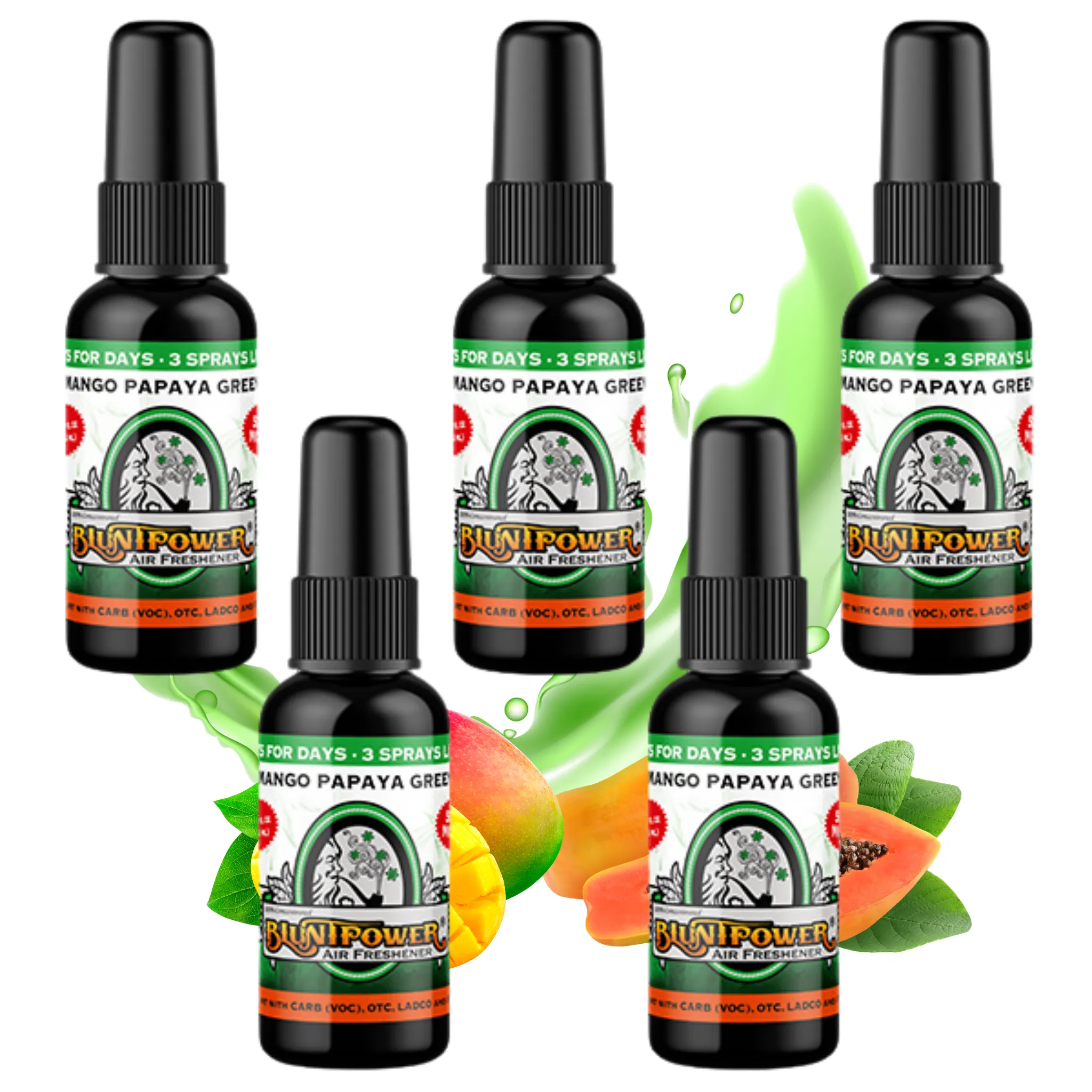 Mango Papaya Green Air Freshener Spray