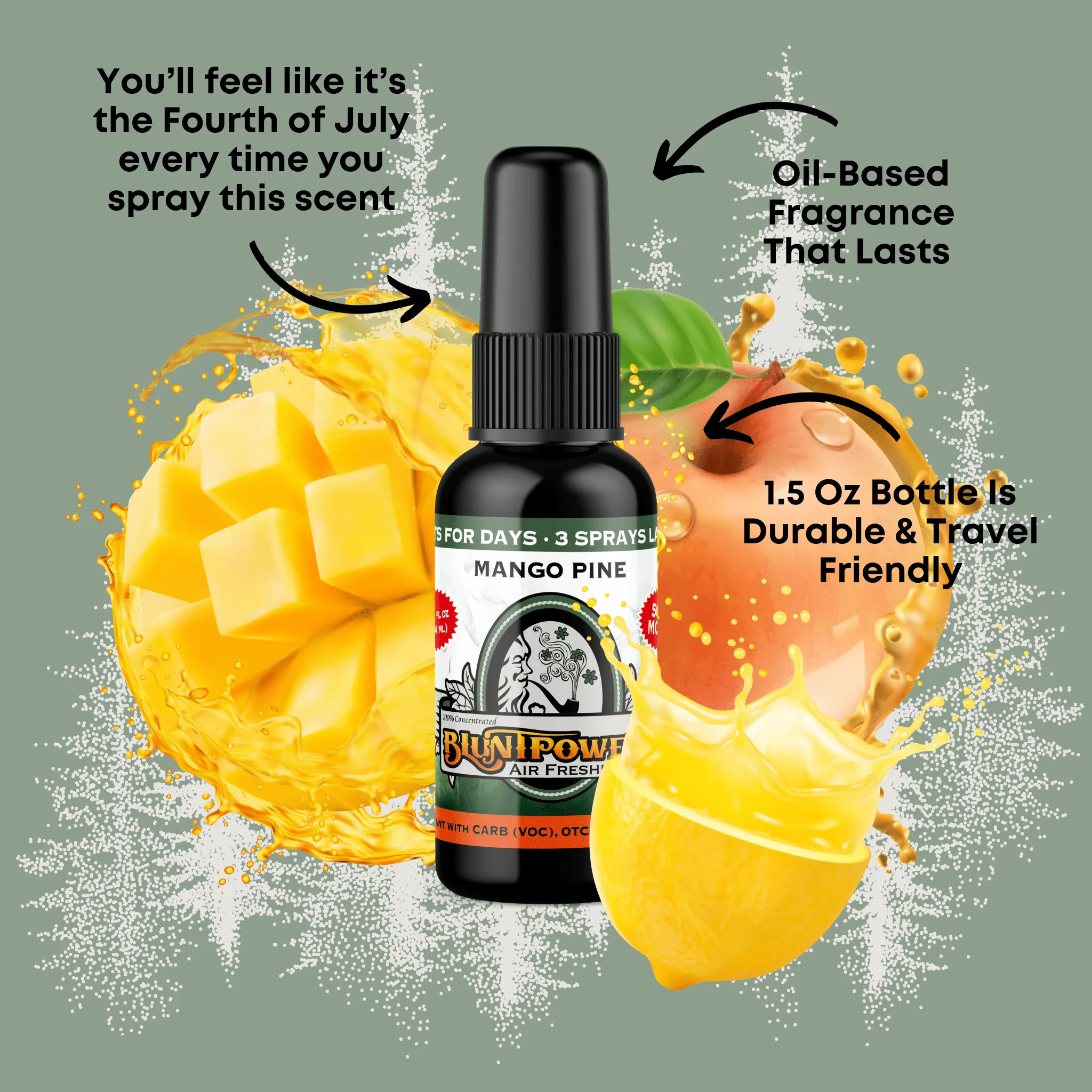 Mango Pine Air Freshener Spray