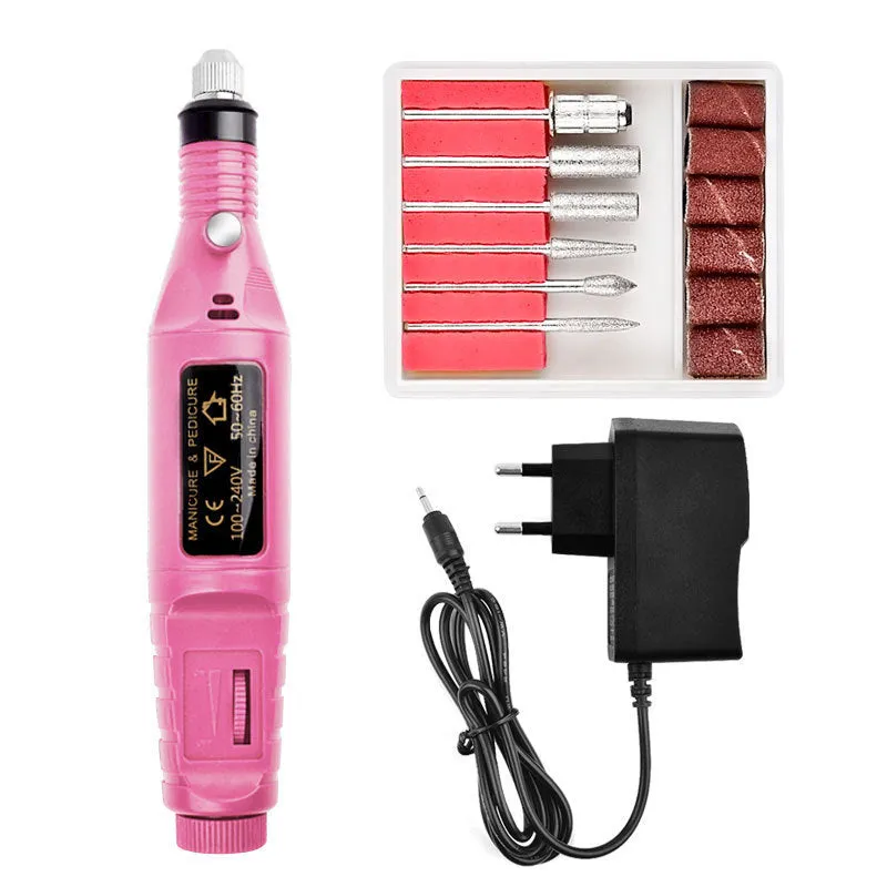 Manicure Implement Nail Mini Electric Nail Polisher Pen Type Electric Nail Grinder Exfoliating