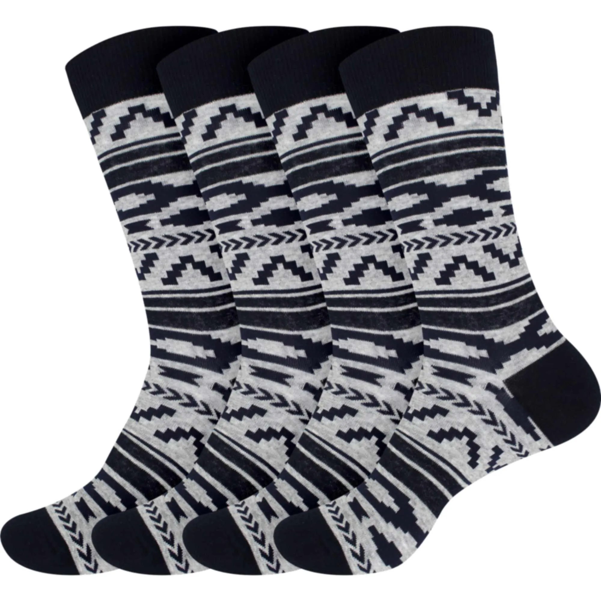 Men's Cotton Colorful Dress Socks