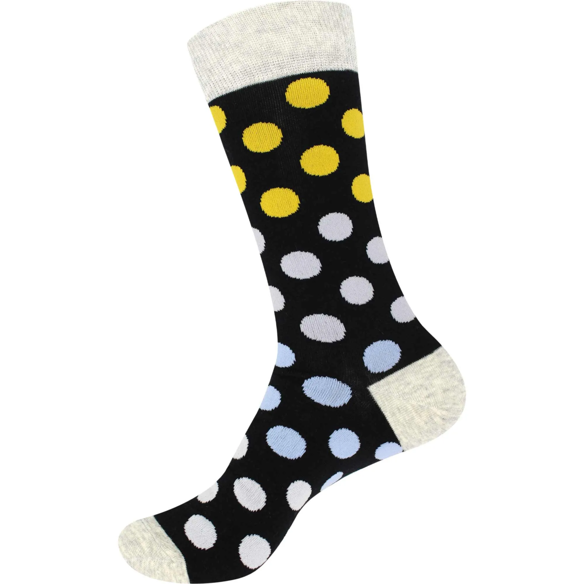 Men's Cotton Colorful Dress Socks