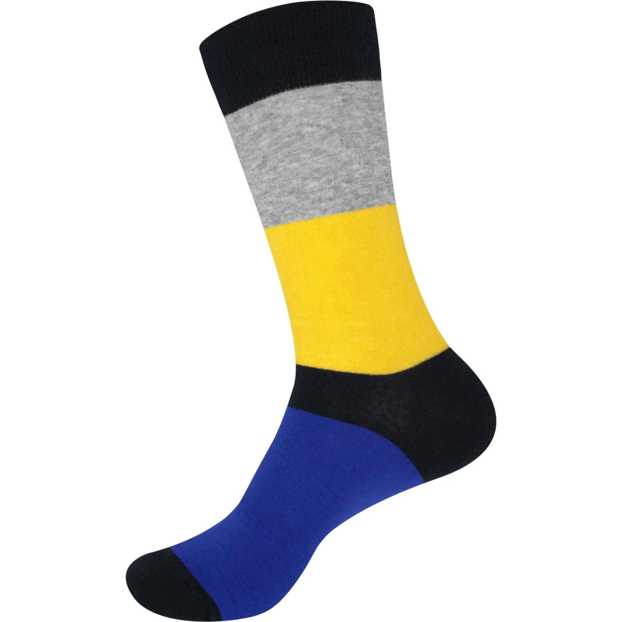 Men's Cotton Colorful Dress Socks