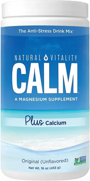 Natural Vitality CALM Magnesium   Calcium 8 oz