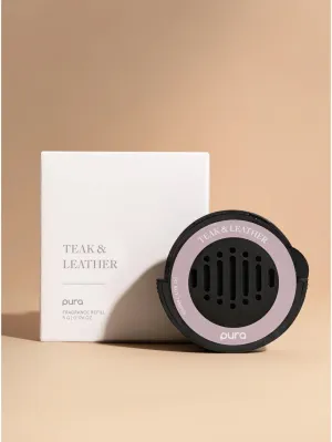 PURA Car Scent | Teak & Leather