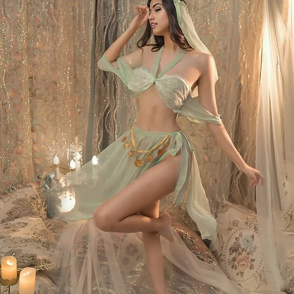 Royal Arabian Temptress Roleplay Lingerie