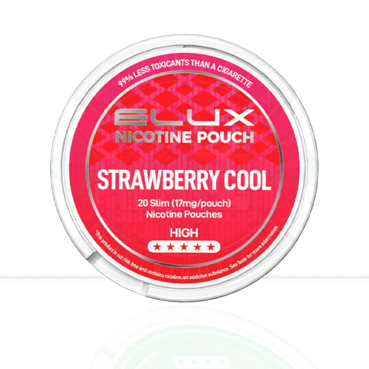 Strawberry Cool Elux Nicotine Pouches