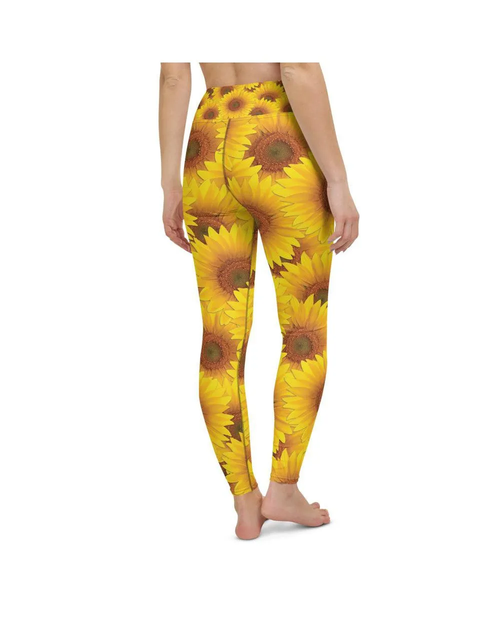 Sunflower Yoga Pants