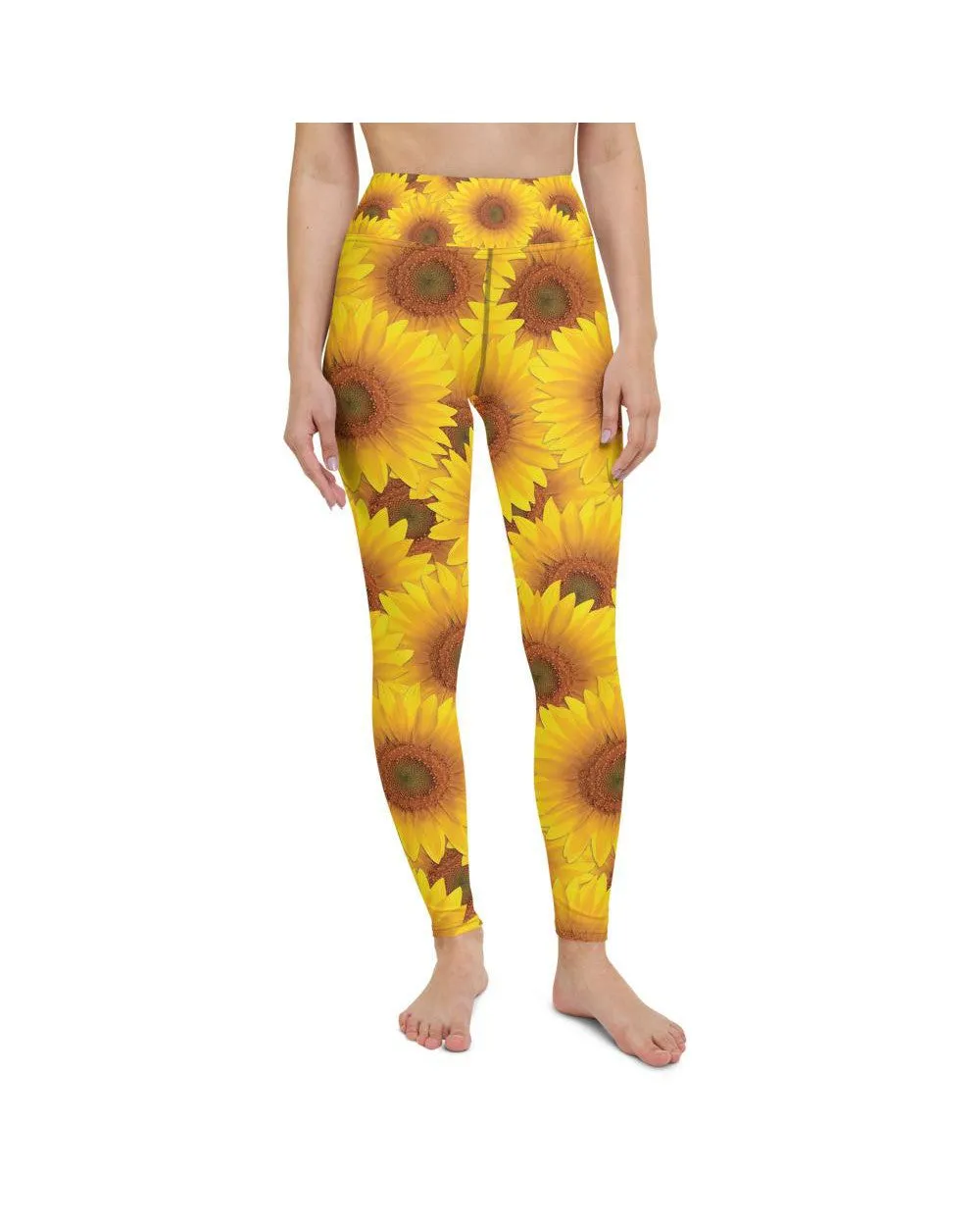 Sunflower Yoga Pants