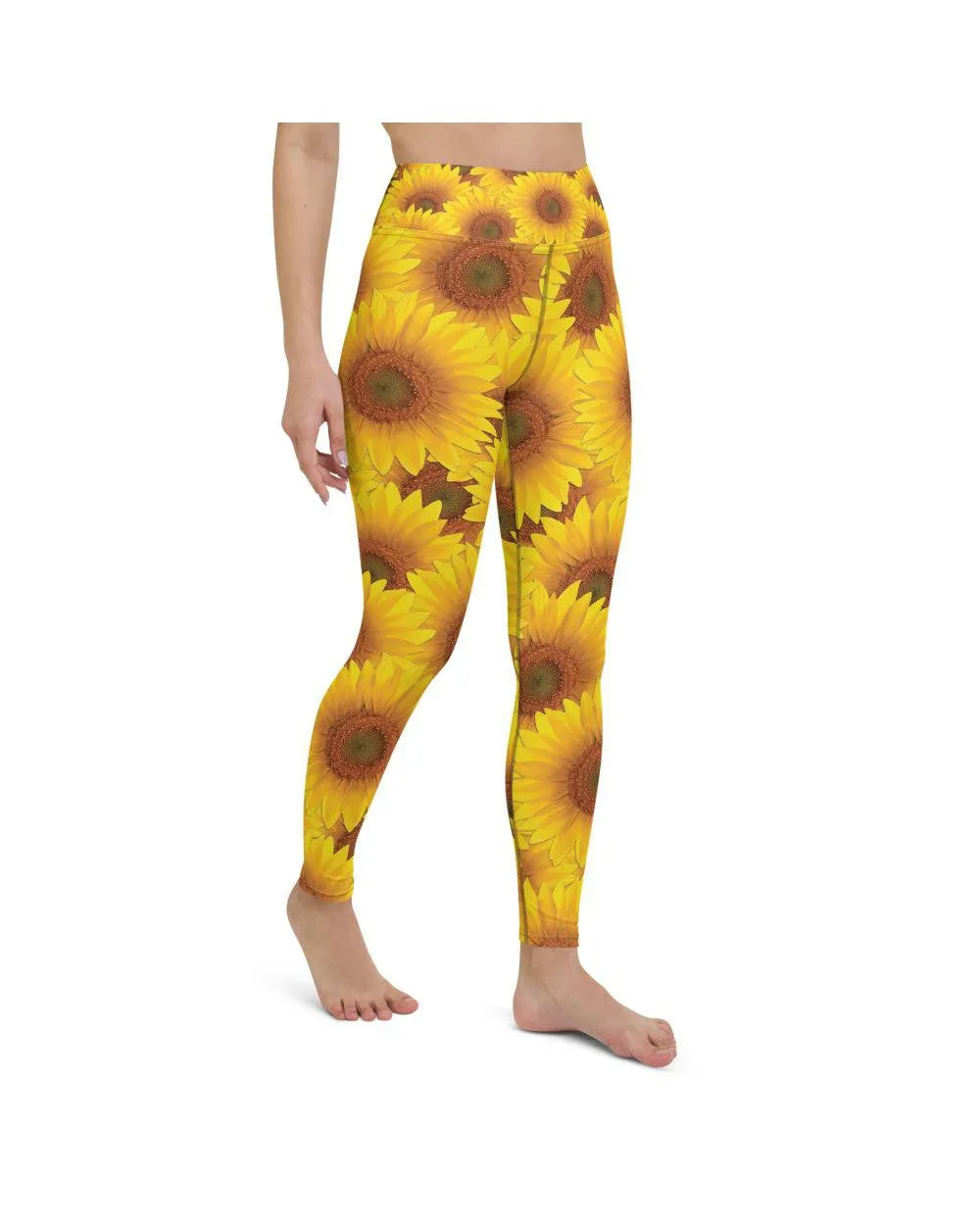 Sunflower Yoga Pants