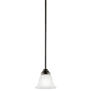 Wynberg 6" 1-Light Mini Pendant Light, Olde Bronze Finish